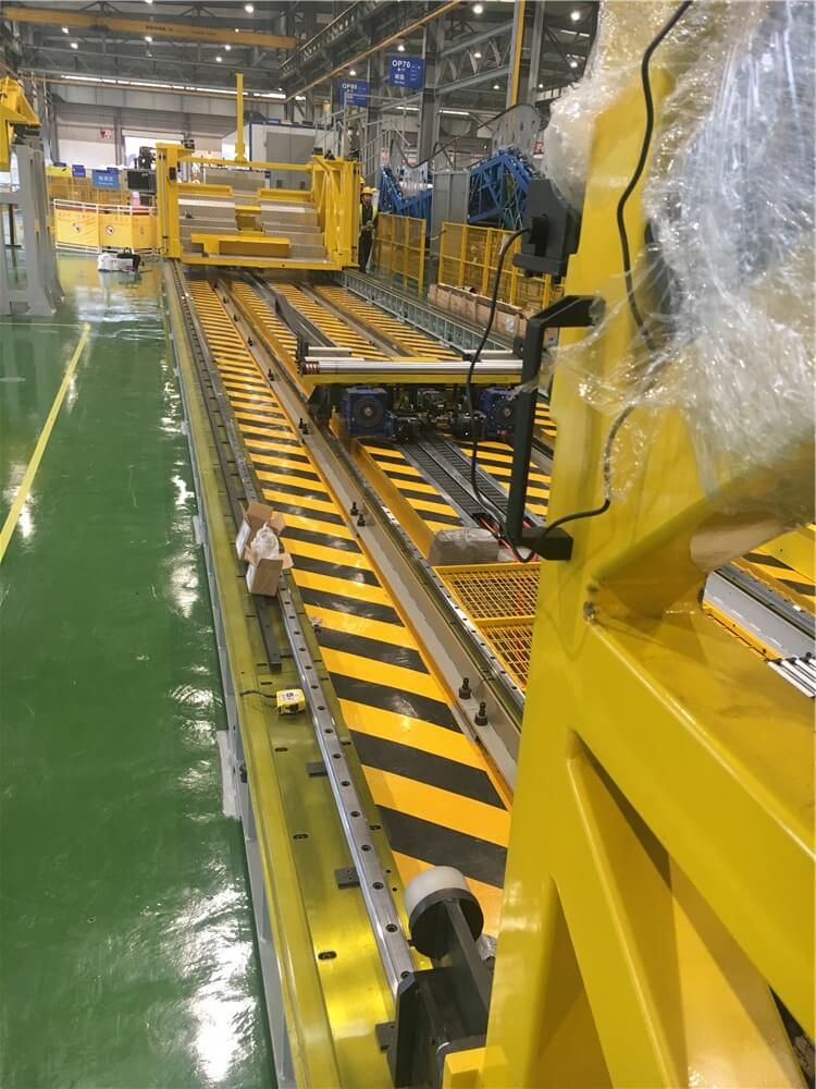 扶梯裝配工裝現場圖3